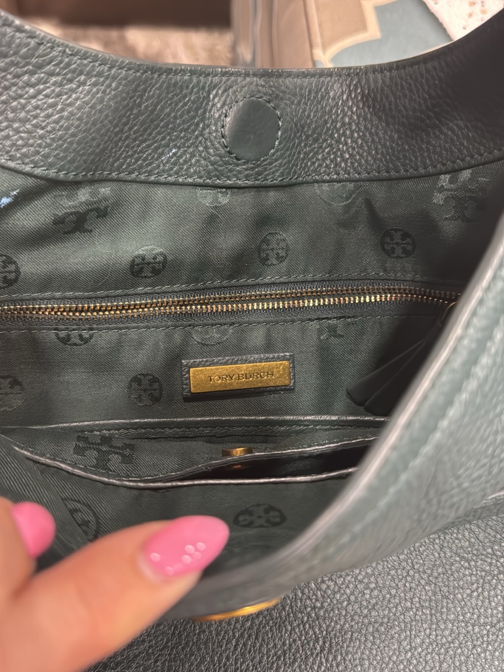 Tory Burch Robinson Tassel Hobo Bag - Picture 9 of 10